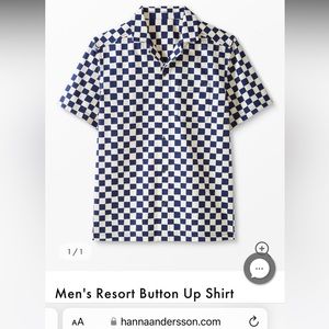 BNWT Men’s Resort Shirt Navy